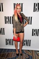 los angeles - Maggio 12 - bonnie mckee a il bmi pop musica premi a il beverly wilshire Hotel su Maggio 12, 2015 nel beverly colline, circa foto