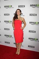 los angeles - feb 3 - annie wersching a il bosch amazon rosso tappeto prima selezione a un' luce ad arco hollywood teatri su febbraio 3, 2015 nel los angeles, circa foto