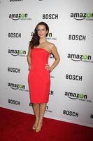 los angeles - feb 3 - annie wersching a il bosch amazon rosso tappeto prima selezione a un' luce ad arco hollywood teatri su febbraio 3, 2015 nel los angeles, circa foto