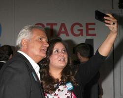 los angeles - jan 14 - John mccook, angelica mcdaniel come il grassetto e bellissimo celebra 7000esimo mostrare a un' cbs televisione città su gennaio 14, 2015 nel los angeles, circa foto