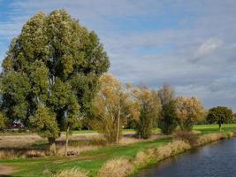 il città di schuettorf a il vechte fiume nel Germania foto