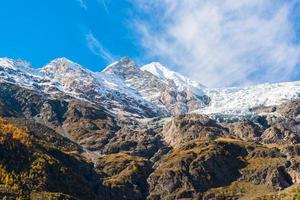 montagna alpina da Zermatt, Svizzera