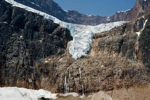 angel glacier nel parco nazionale di jasper foto