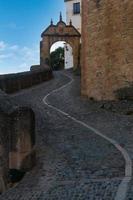 cancello o arco di felipe v ronda , malaga vecchio Ingresso di il città foto