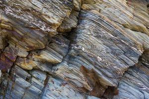 roccia colorata di granito e scisto foto