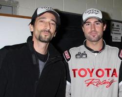 los angeles, mar 17 - adriano brody brody Jenner a il formazione sessione per il 36 ° toyota professionista celebrità gara per essere tenuto nel lungo spiaggia, circa su aprile 14, 2012 a il salice molle pista su marzo 17, 2012 nel salice sorgenti, circa foto