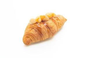 croissant con macadamia e caramello foto