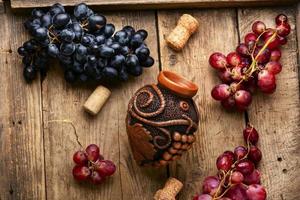 elegante bottiglia di vino foto