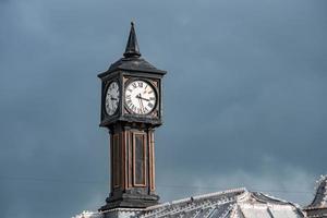 orologio Torre nel Brighton divertimento parco foto