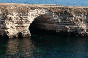 nero mare, Crimea foto