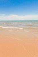 cielo di sabbia della spiaggia foto