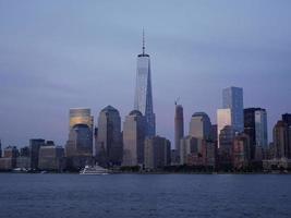 skyline di new york foto
