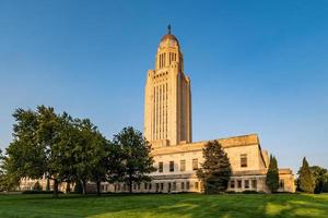 Nebraska stato Campidoglio nel Lincoln foto