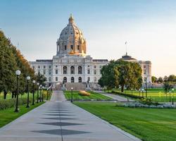 stato Campidoglio di Minnesota nel santo Paolo foto