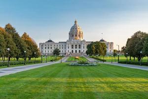 stato Campidoglio di Minnesota nel santo Paolo foto