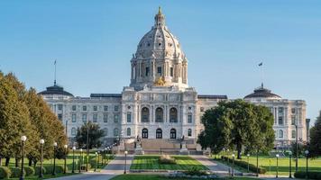 stato Campidoglio di Minnesota nel santo Paolo foto