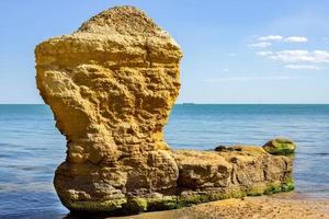 pietre nel acqua su il riva del mare estate vacanza foto