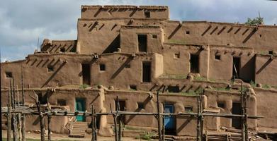 taos pueblo nel nuovo Messico, Stati Uniti d'America foto