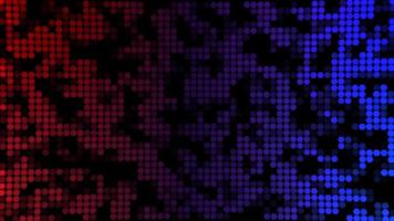 rosso e blu futuristico esagono tecnologia moderno cellula Favo forma modello sfondo sfondo arte effetto foto