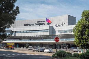 esterno panorama a tolosa blagnac aeroporto nel Francia nel il estate di 2022. foto