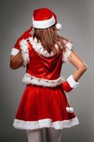 femmina Santa Claus foto