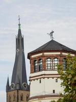 dusseldorf a il Reno fiume foto