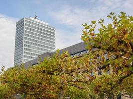 dusseldorf a il Reno fiume foto