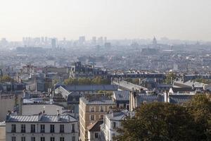 paesaggio urbano di Parigi nel mattina foto