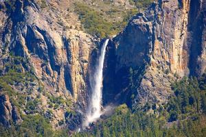 Yosemite bridalveil caduta cascata al parco nazionale