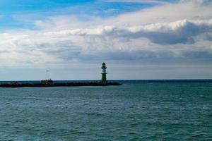 rostock avvertire nel Meclemburgo vorpommern Germania foto