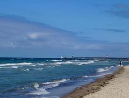 rostock avvertire nel Meclemburgo vorpommern Germania foto