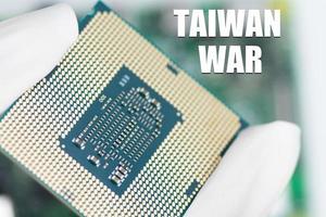 patata fritta carenza globale crisi dovuto per Taiwan guerra foto