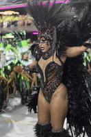 rio, brasile, aprile 22, 2022, samba scuola Unidos da tijuca nel il rio carnevale, tenuto a il marche de sapucai sambodromo foto