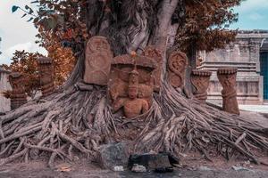 thiru parameswara vinnagaram o vaikunta perumal tempio è un' tempio dedito per vishnu, collocato nel kanchipuram nel il Sud indiano stato di tamil nadu - uno di il migliore archeologico siti nel India foto