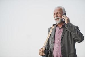 vincente al di sopra di clienti prende bene comunicazione foto