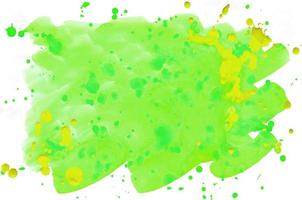 colorato verde e giallo acquerello sfondo per sfondo. aquarelle luminosa colore illustrazione foto