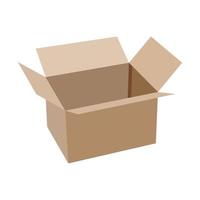 3d scatola di cartone scatola o confezione foto