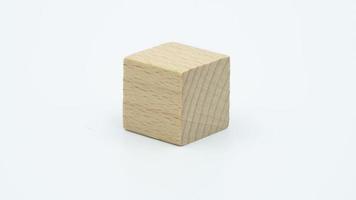 di legno edificio blocchi legna cubo edificio blocchi foto