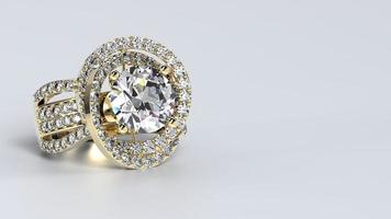 nozze, squillo, oro, d'argento, diamante, Fidanzamento, moda, matrimonio, calcolo, 3d rendere foto