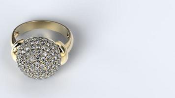 nozze, squillo, oro, d'argento, diamante, Fidanzamento, moda, matrimonio, calcolo, 3d rendere foto