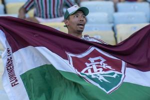 rio, brasile, novembre 02, 2022, fan nel incontro fra fluminese vs sao paulo di 36 ° il giro di brasiliano campionato, un' serie nel maracana stadio foto