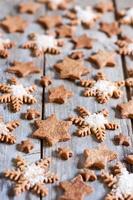 sfondo di biscotti di Natale