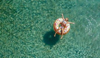 divertimento nel il acqua foto