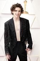 los angeles - mar 27 - timoteo chalamet a il 94th accademia premi a dolby Teatro su marzo 27, 2022 nel los angeles, circa foto