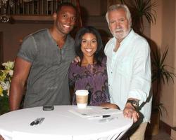 los angeles, ago 14 - Lawrence santo vincitore, carla Mosley, John mccook a il grassetto e bellissimo fan evento Venerdì a il cbs televisione città su agosto 14, 2015 nel los angeles, circa foto