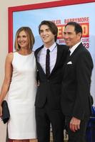 los angeles, 21 maggio - brenda strong, zak henri, tom henri alla prima blended al teatro cinese tcl il 21 maggio 2014 a los angeles, ca foto