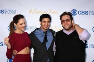 los angeles, Maggio 18 - catarina mcfee, elyes gabella, ari stidham a il cbs estate serata 2015 a il Londra Hotel su Maggio 18, 2015 nel ovest hollywood, circa foto