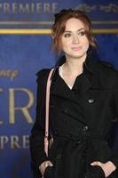 los angeles, mar 1 - karen gillàn a il Cenerentola mondo prima a il EL capitano Teatro su marzo 1, 2015 nel los angeles, circa foto