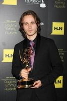 los angeles, giu 23 - Jonathan jackson nel il stampa camera di il 2012 giorno emmy premi a beverly hilton Hotel su giugno 23, 2012 nel beverly colline, circa foto