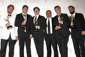 los angeles, ago 16 - eccezionale non strutturato la realtà programma, mortale catturare a il 2014 creativo emmy premi, stampa camera a nokia Teatro su agosto 16, 2014 nel los angeles, circa foto